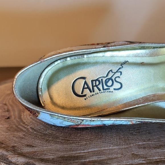 CARLOS by Carlos Santana RIO Vintage Liqueur Shoe 4 inch Stiletto Heels - Picture 9 of 16